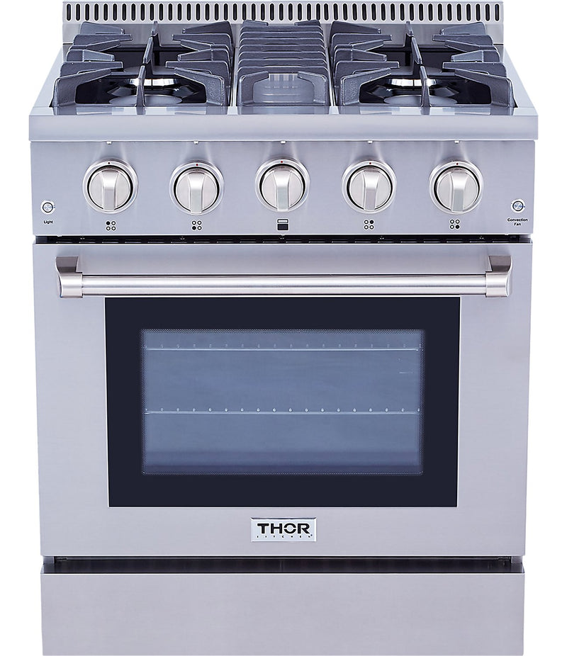 Thor Kitchen 4.2 Cu. Ft. Freestanding Dual Fuel Range - HRD3088U-SS