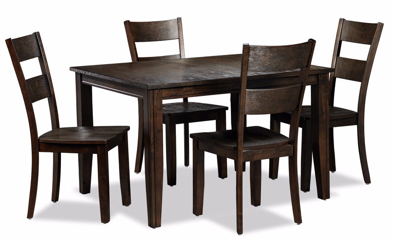 Rotherham 5-Piece Dinette Set - Espresso