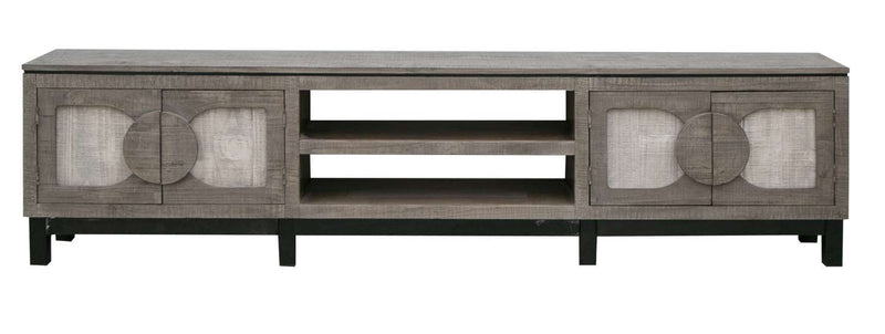 Lothian 93" TV Stand - Grey