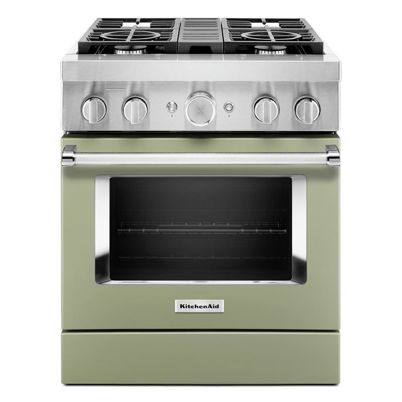 KitchenAid 30'' Smart Commercial-Style Dual Fuel Range - KFDC500JAV