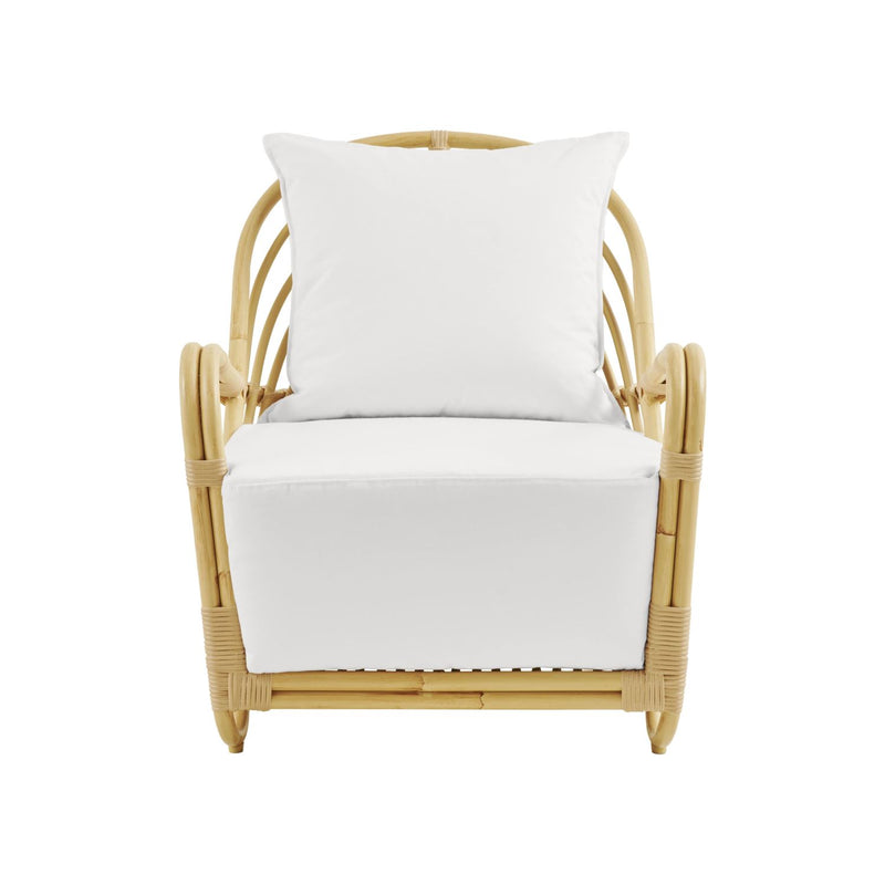 Bolands Outdoor Accent Chair - Natural/White