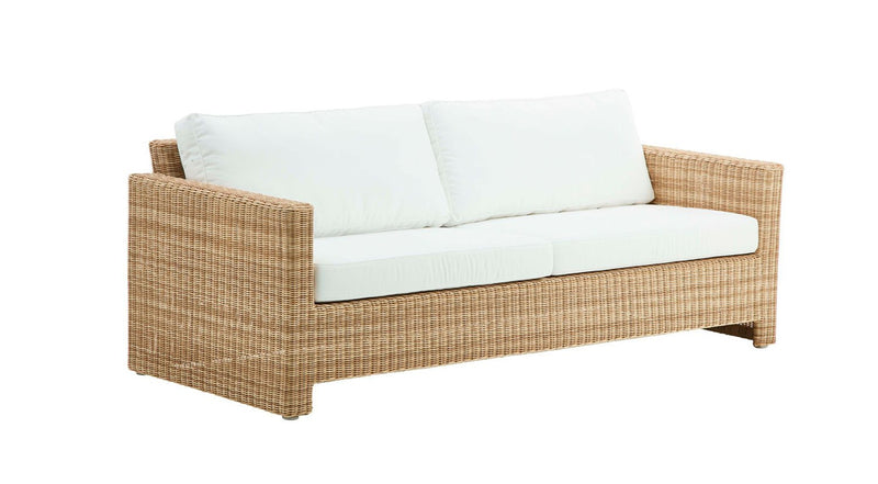 Jendral Outdoor Sofa - Natural/White