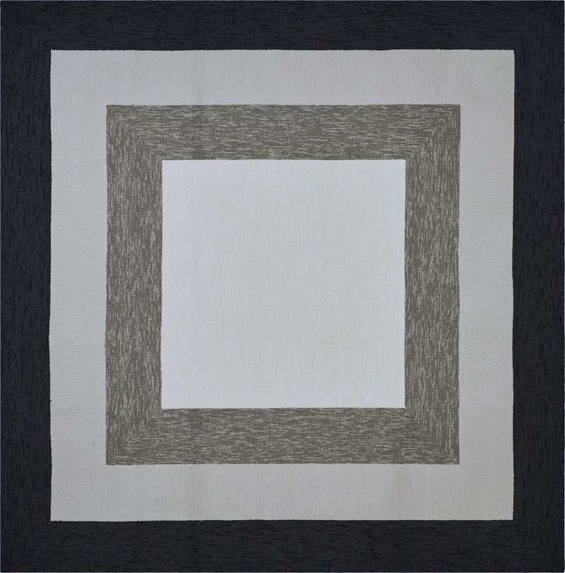 Humbolt X 7' - Charcoal Square Area Rug
