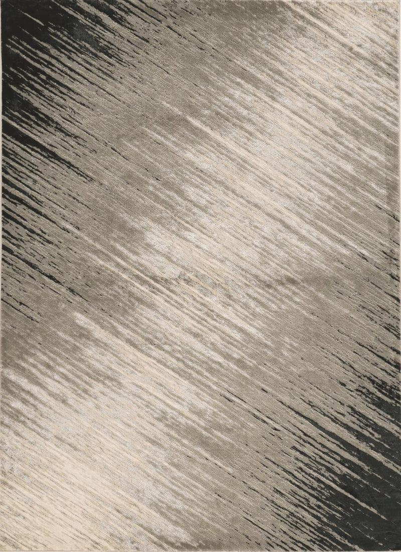 Lacie V 7'10" x 10'10" - Silver Grey Area Rug