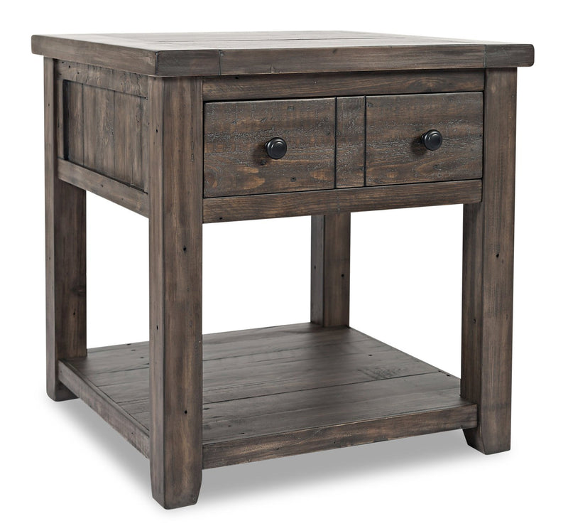 Ahna End Table - Brown