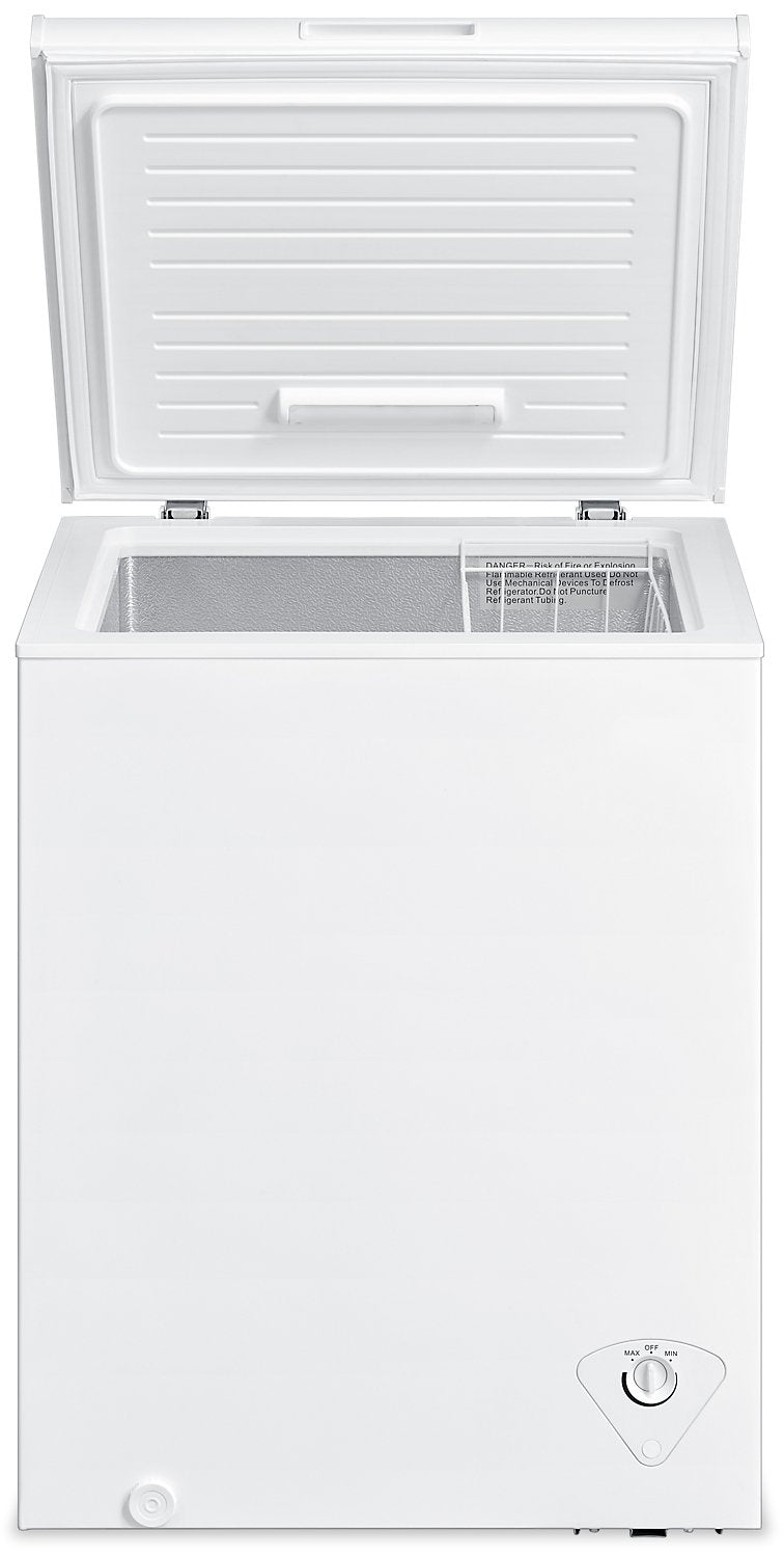 Midea 5cu Ft Manual Defrost Chest Freezer (White) At, 50 OFF