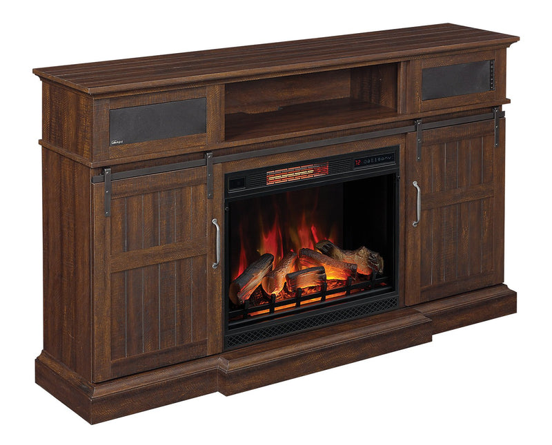 Hialeah 68" TV Stand with Firebox