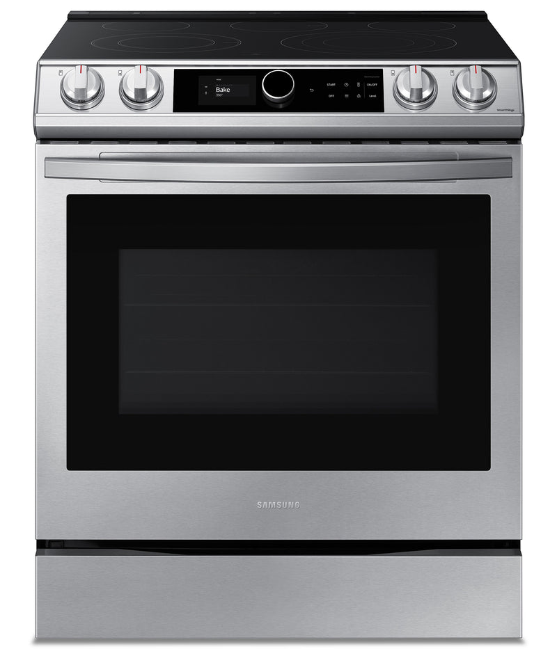 Samsung 6.3 Cu. Ft. Electric Range with True Convection and Air Fry – NE63T8711SS/AC - Electric Range in Stainless Steel 