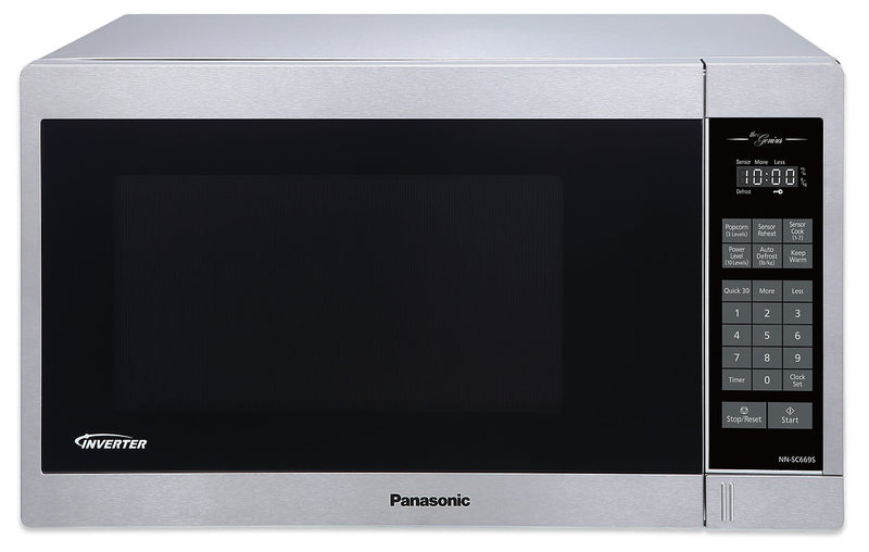 Panasonic 1.3 Cu. Ft. 1 - 200 W Genius® Countertop Microwave - NNCS669S
