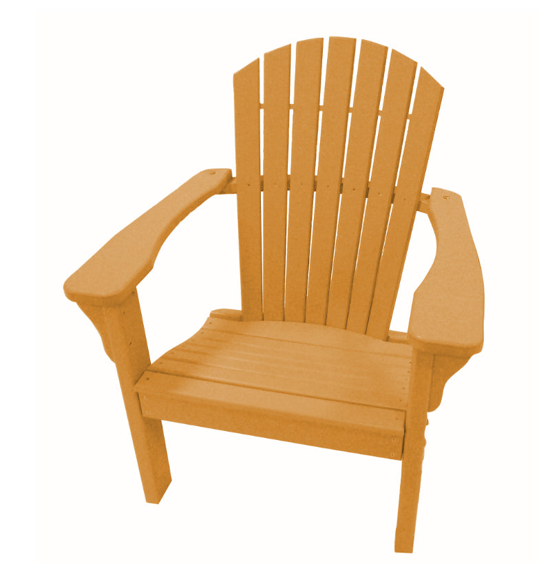 POLY LUMBER Tropical Horizons Dining Chair - Tangerine