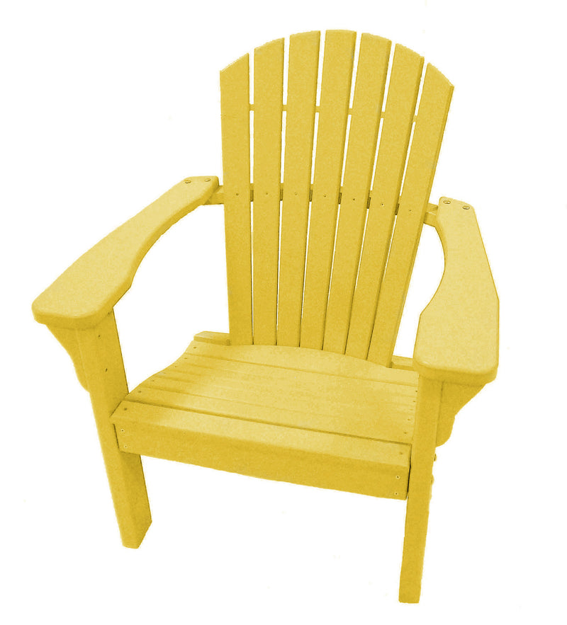 POLY LUMBER Tropical Horizons Dining Chair - Yellow