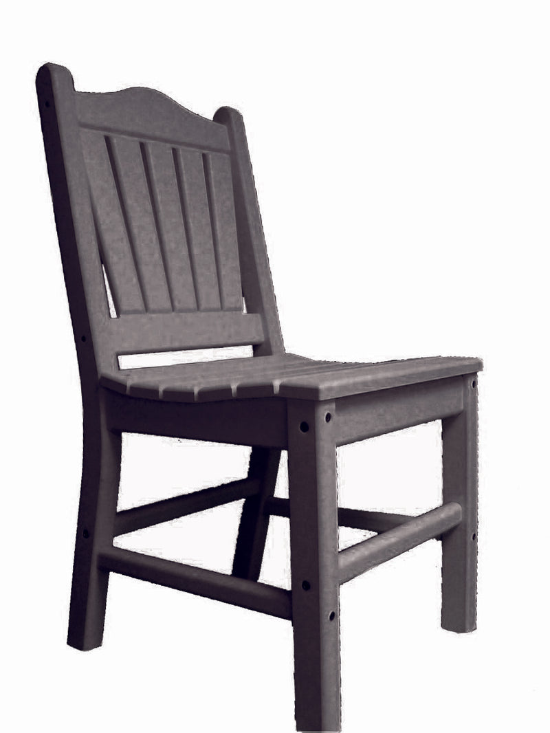 POLY LUMBER Under the Stars Bar Chair - Grey