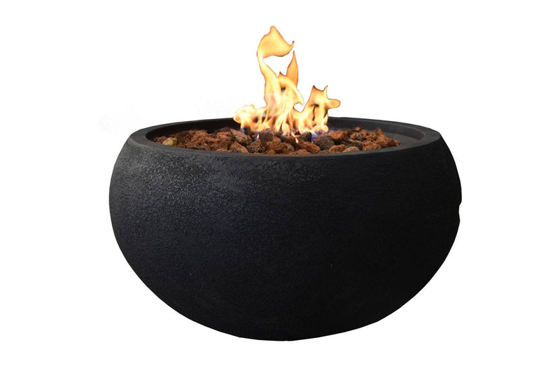 Pacaya Concrete Lava Stone Fire Bowl (Modeno) - Propane