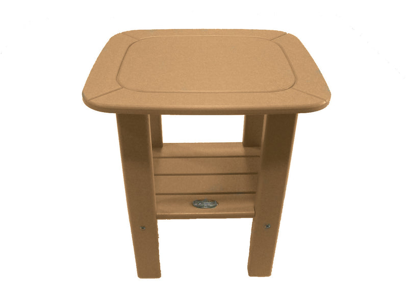 POLY LUMBER Under the Stars Side Table - Camel
