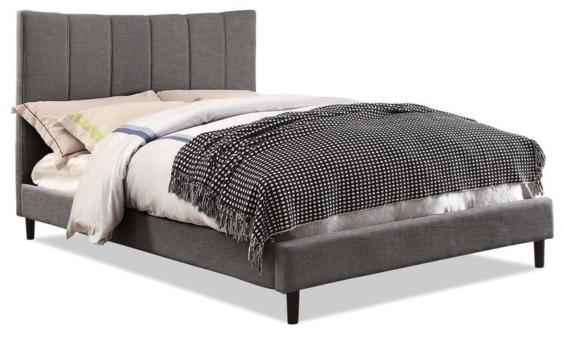 Caterina Platform King Bed - Grey