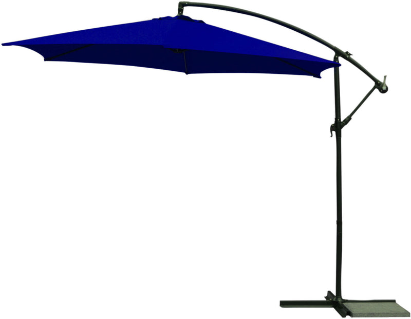 Bumbershoot 10' Deluxe  Outdoor Umbrella - Lapis Blue