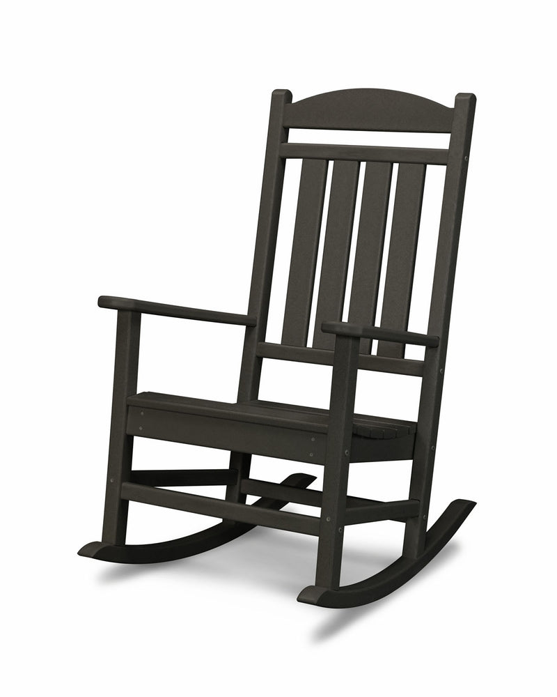 POLYWOOD® Presidential Rocking Chair in Black