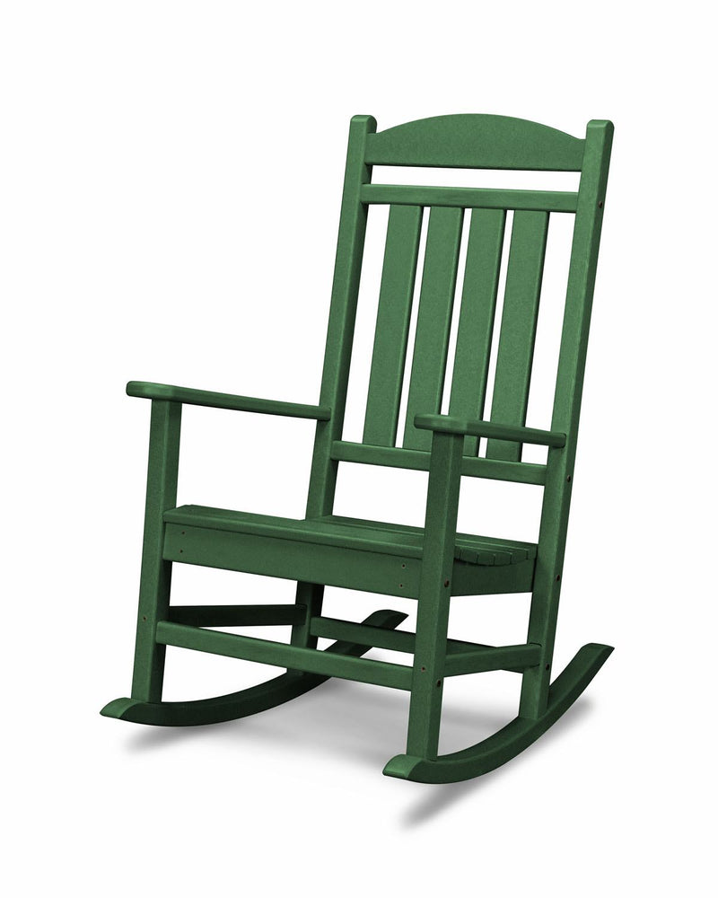 POLYWOOD® Presidential Rocking Chair in Green