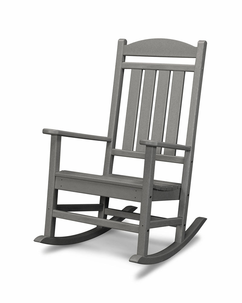 POLYWOOD® Presidential Rocking Chair in Slate Grey