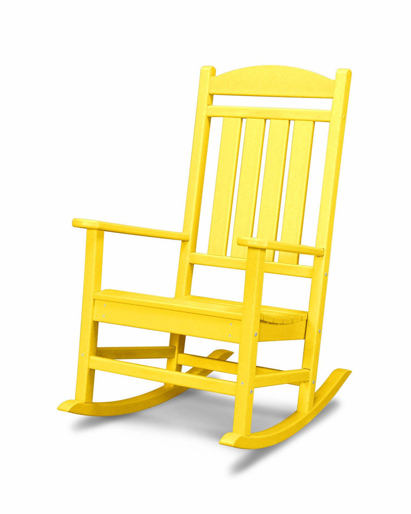 POLYWOOD® Presidential Rocking Chair in Lemon