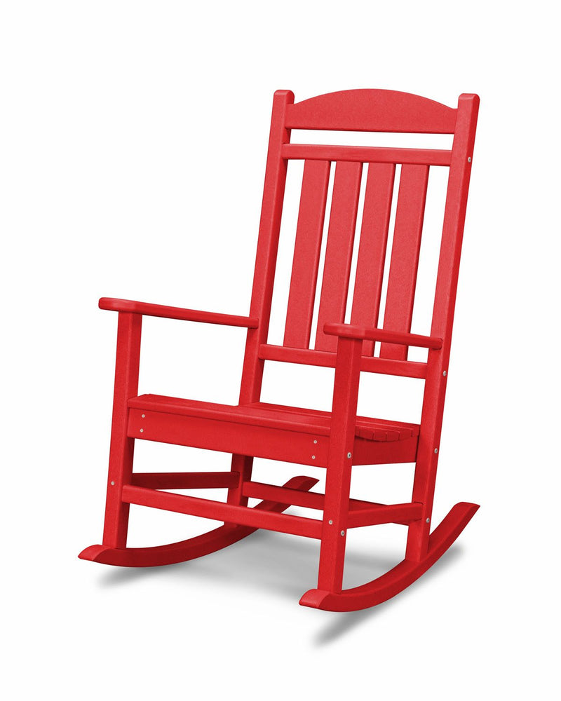 POLYWOOD® Presidential Rocking Chair in Sunset Red