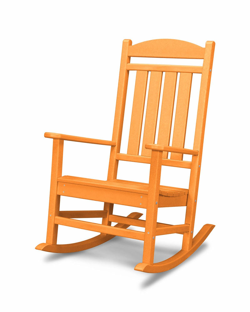 POLYWOOD® Presidential Rocking Chair in Tangerine