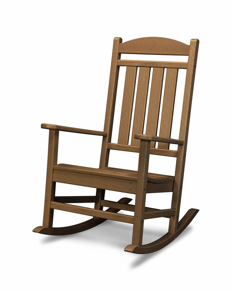 POLYWOOD® Presidential Rocking Chair in Teak