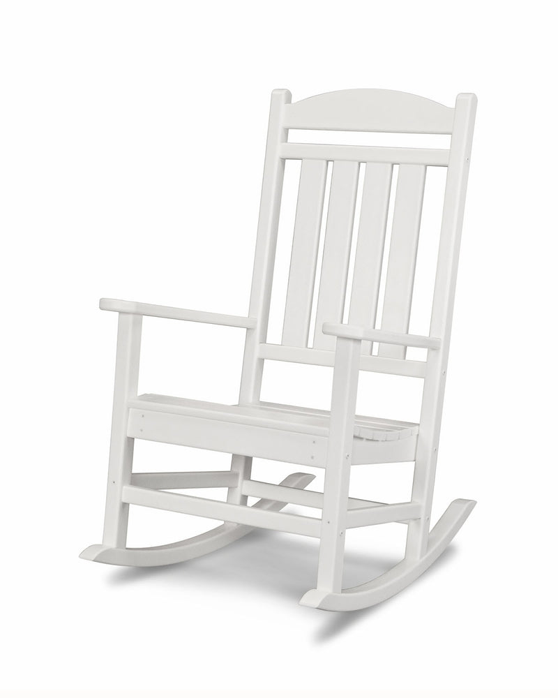 POLYWOOD® Presidential Rocking Chair in White