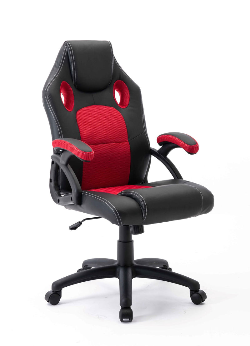 Marley Office Chair - Red and Black