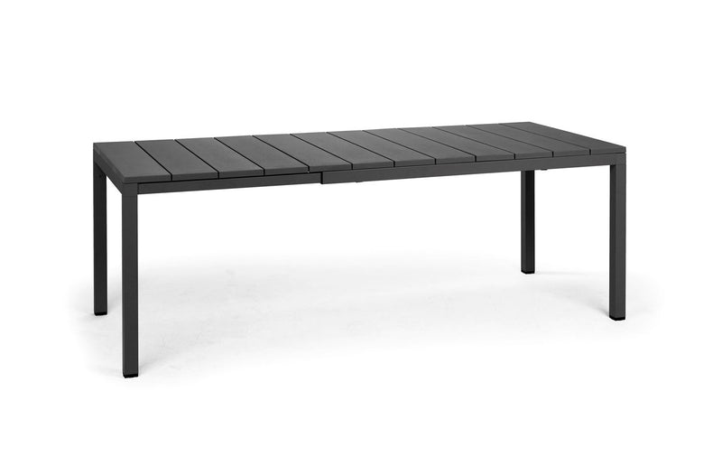 Nardi Rio 55"-83" Outdoor Extension Dining Table - Black