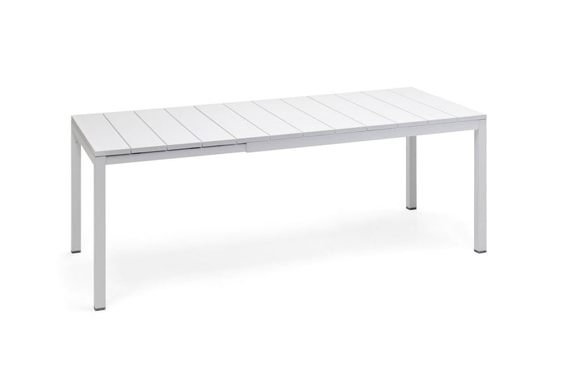 Nardi Rio 55"-83" Outdoor Extension Dining Table - White