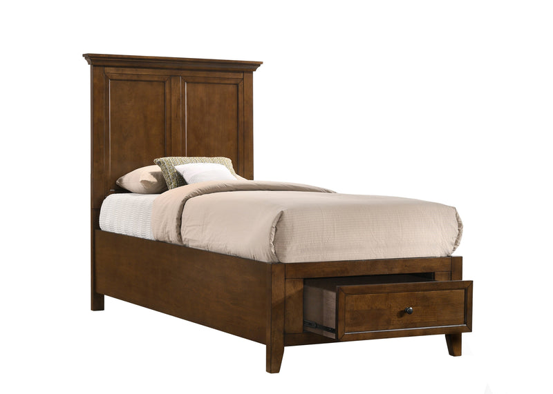 Wendell Twin Storage Bed - Tuscan