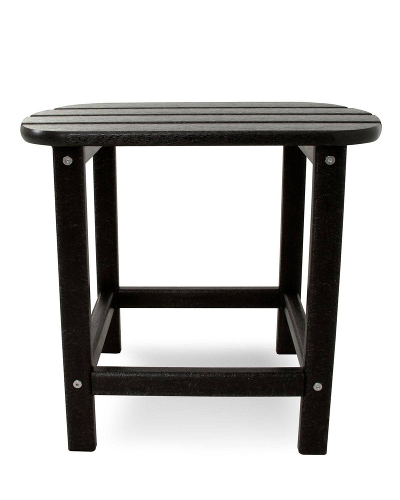 POLYWOOD® South Beach 18" Side Table in Black