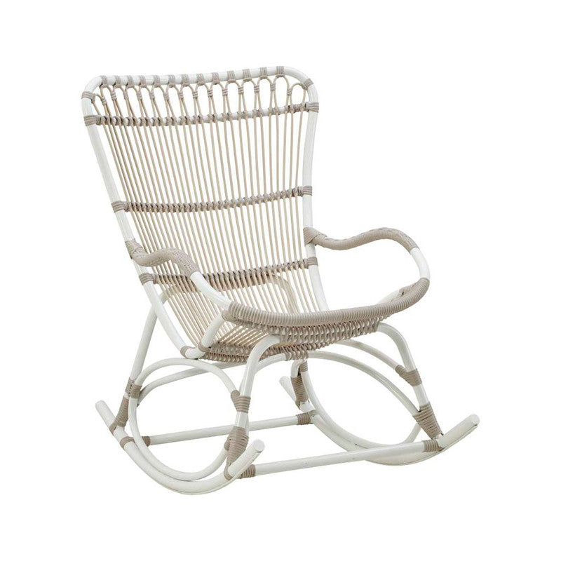 Klyne Outdoor Rocking Chair - White