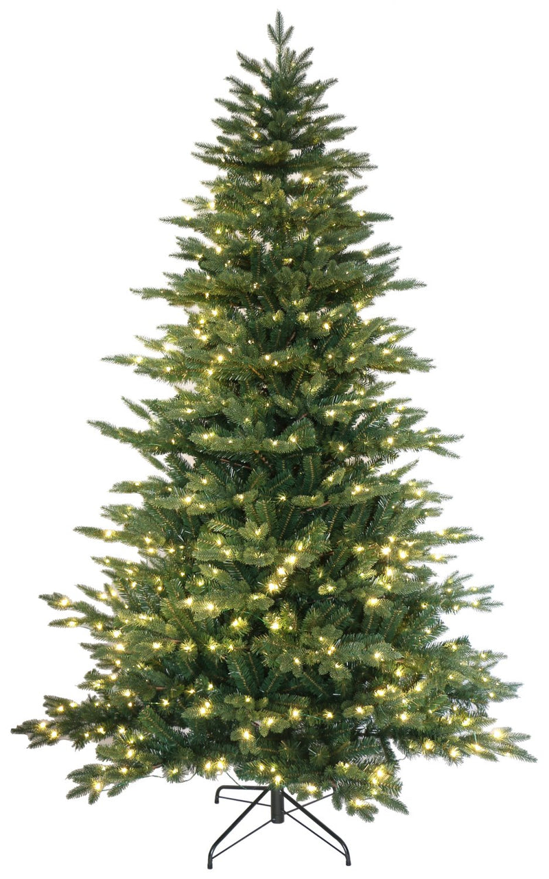 FCA 8ft Life-like Frasier Fir Pre-lit Christmas Tree