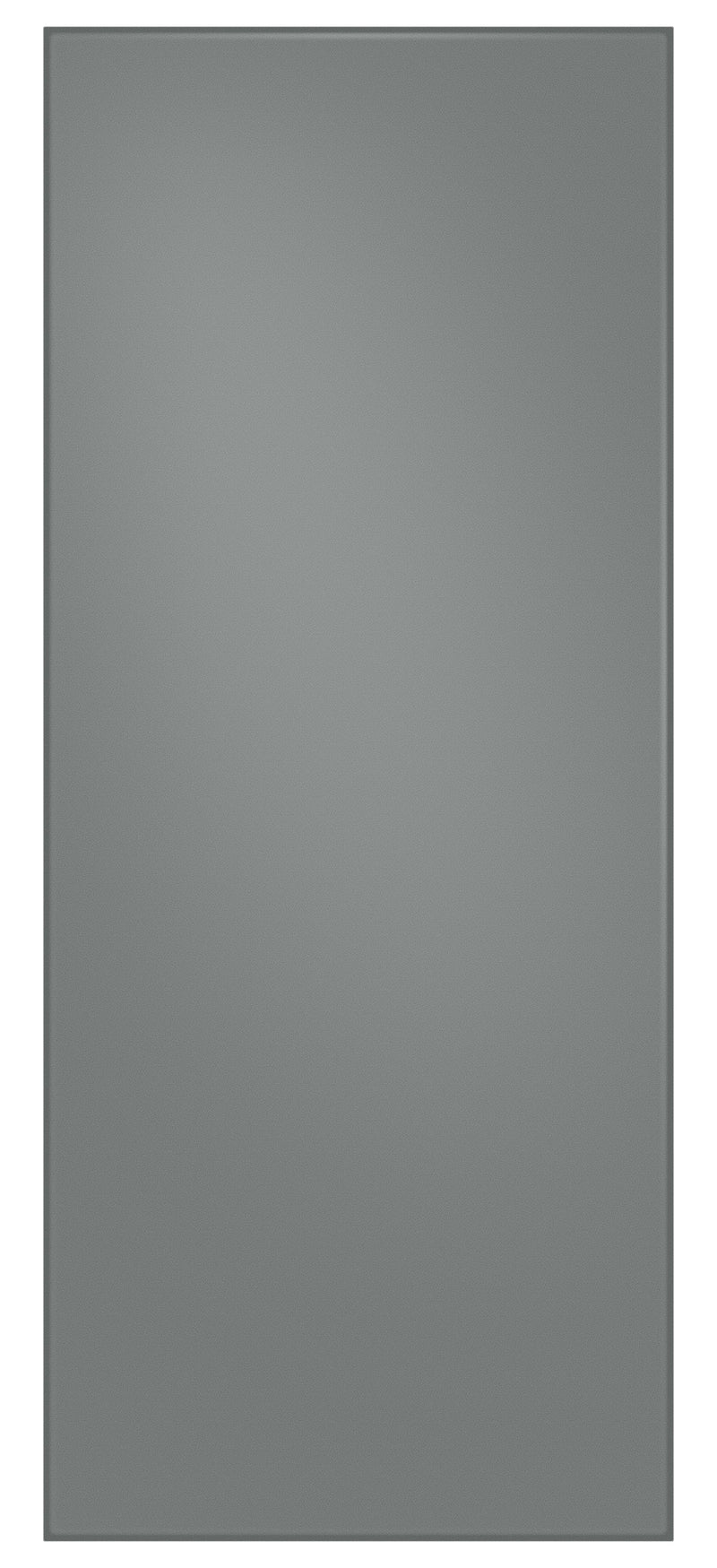 Samsung BESPOKE Grey Matte Glass Custom Top Panel for 36" French-Door Refrigerator - RA-F18DU331/AA