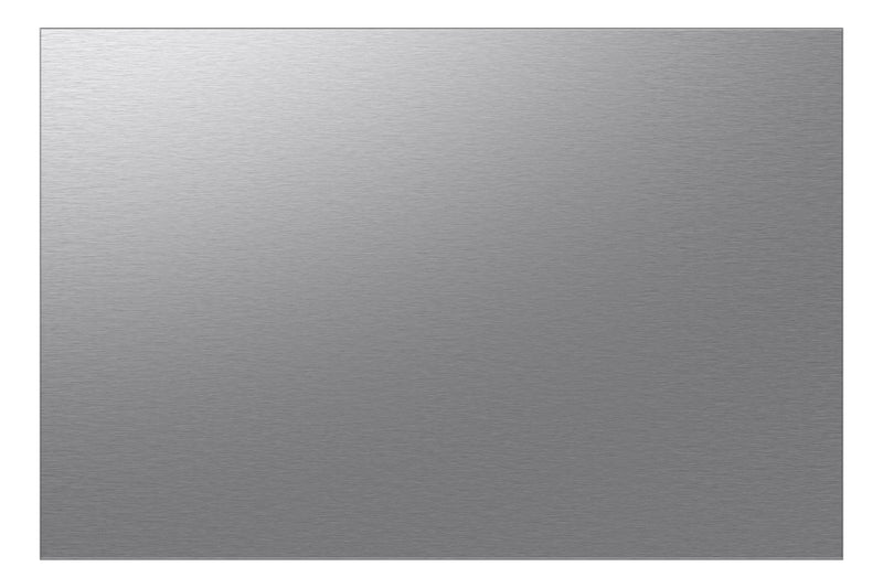 Samsung BESPOKE Stainless Steel Custom Bottom Panel for 36" French-Door Refrigerator - RA-F36DB3QL/AA