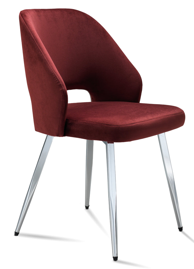Veral Side Chair - Red