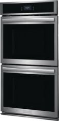 Frigidaire Gallery Smudge-Proof Stainless Steel 27" Double Wall Oven with Total Convection and Air Fry (7.6 Cu.Ft.) - GCWD2767AF