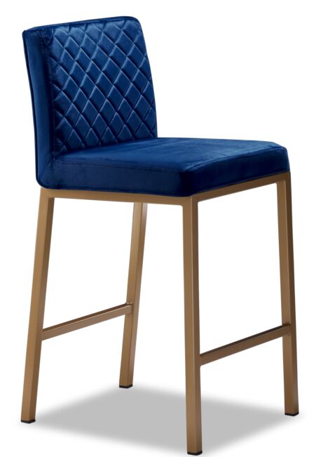 Tolani Counter-Height Stool - Royal Blue