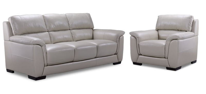 Pendragon Sofa and Chair Set - Grey