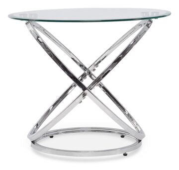Whimsy End Table - Chrome