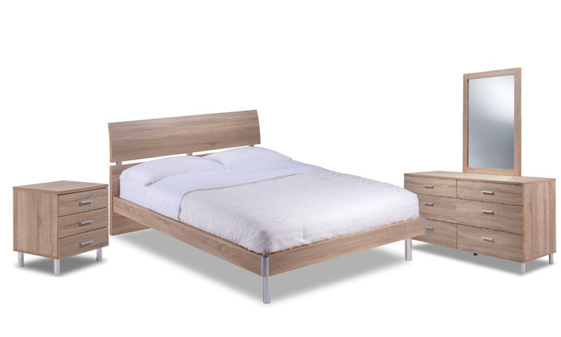 Kobuleti 6-Piece Full Bedroom Set - Driftwood