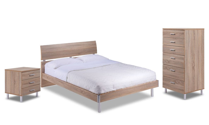 Kobuleti 5-Piece Full Bedroom Set - Driftwood