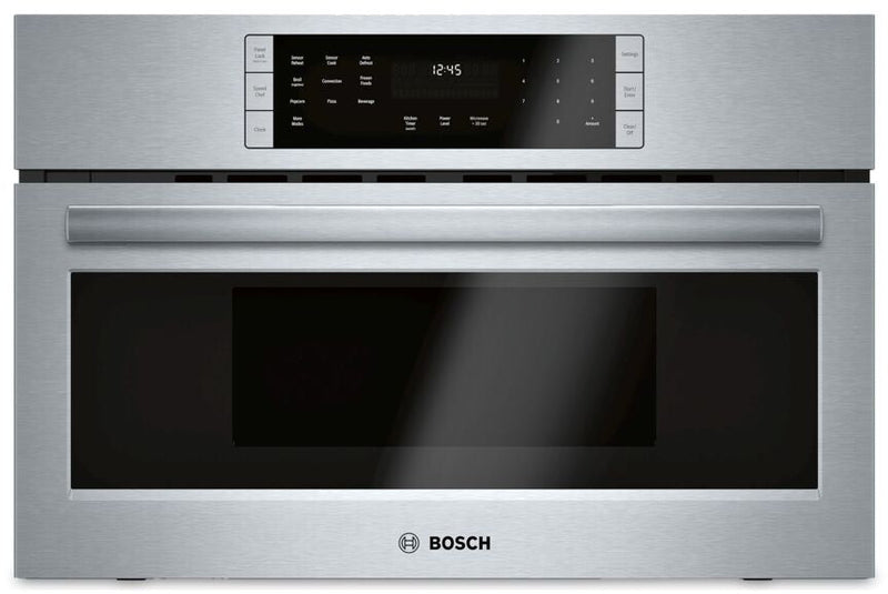 Bosch Stainless Steel 800 Series 30-Inch Built-In Convection Speed Microwave Oven (1.6 Cu.Ft) - HMC80152UC