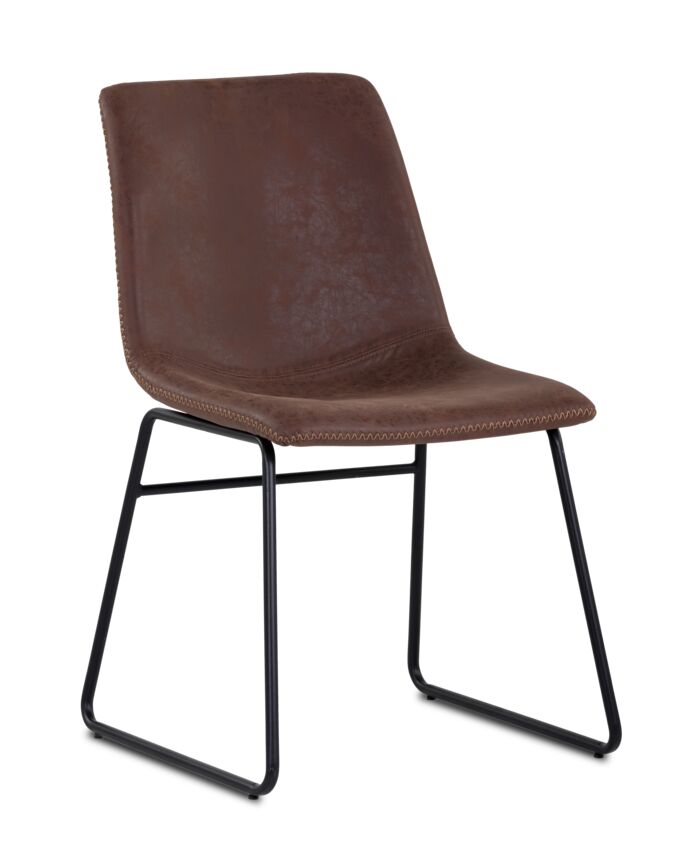 Ibbie Side Chair - Antique Brown