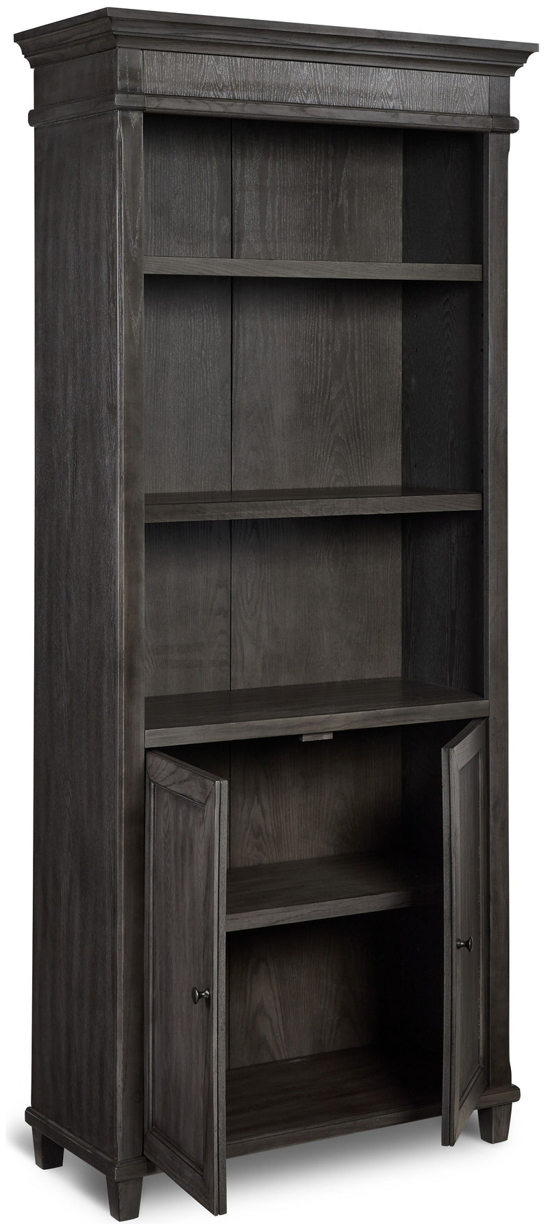 Tamworth 2 Door Bookcase - Grey