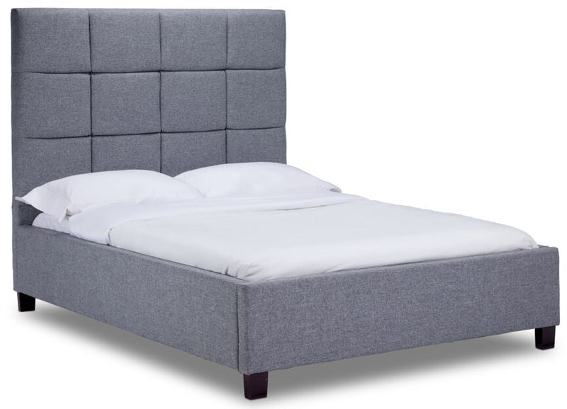 Walpole Queen Bed - Grey