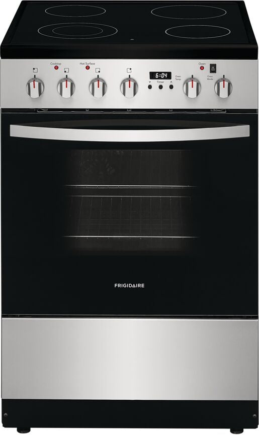 Frigidaire Stainless Steel 24" Freestanding Electric Range (1.9 cu. ft.) - FCFE242CAS