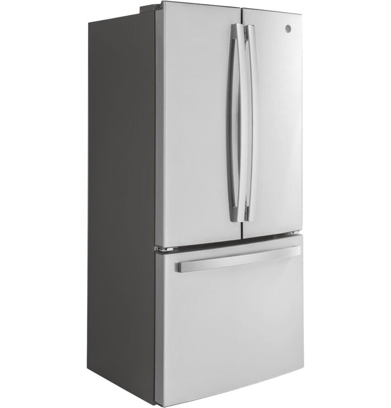 GE Fingerprint Resistant 33" Counter-Depth French-Door Refrigerator (18.6 Cu.Ft.)- GWE19JYLFS